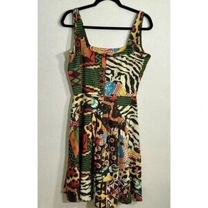 Averie Harlow Dress Knee Length Fit And Flare Dress Size Medium